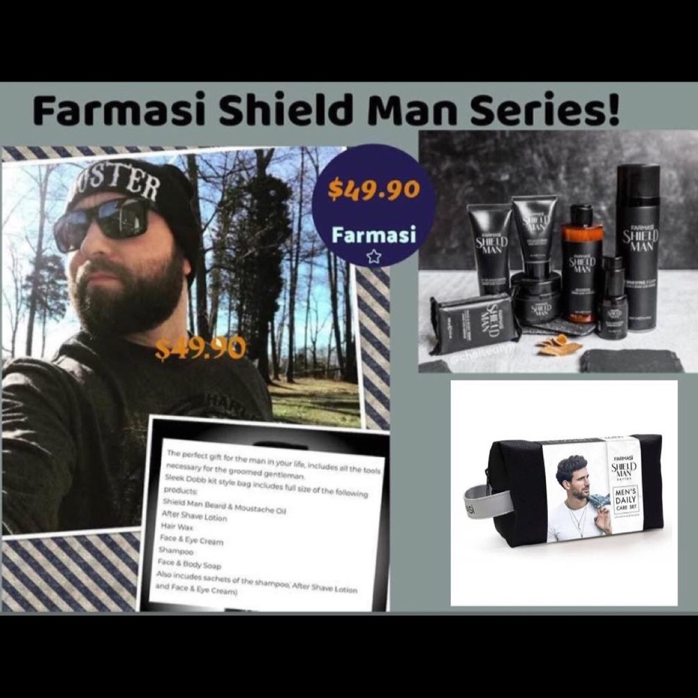 Farmasi Shield Men Bag Set